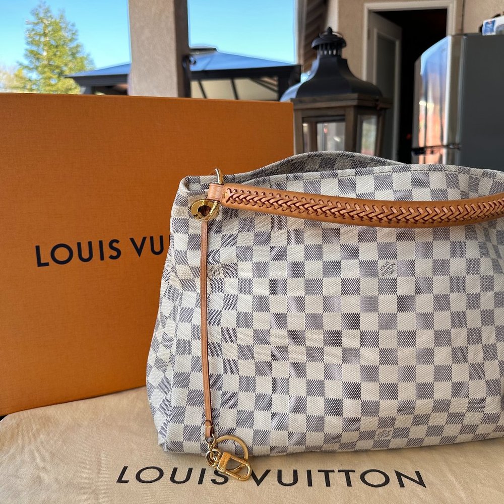 Louis Vuitton Damier Azur Artsy MM Bag